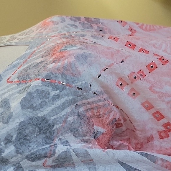 Style&Co Long sleeve top with hoodie - Picture 2 of 7